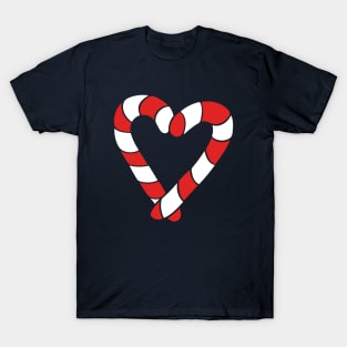 Candy Cane Heart T-Shirt